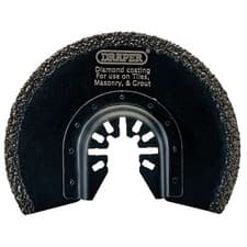 Image of Draper Oscillating Multi-Tool Diamond Coated Cutting Blade (88mm) - 70469