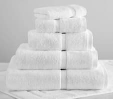 Image of Hand Towel, Crown Imperial, White, 16x30", 10 doz