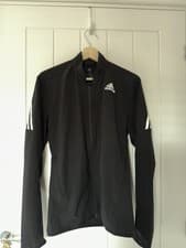 Image of adidas Aeroready activewear full zip black jacket outerwear