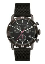 Image of Ted Baker Mens Watch with Black Strap BKPMGF903