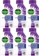 Image of Dettol Washing Machine Cleaner Lavender 250ml Pack of 6