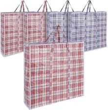Image of Laundry and Storage Bag,5 Pack Strong Extra Large Storage Laundry Zipped