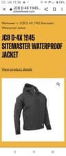 Image of JCB Waterproof Jacket