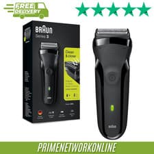 Image of Braun Series 3 Electric Shaver for Men – Model 300, Black 100% ORIGINAL ⭐⭐⭐⭐⭐