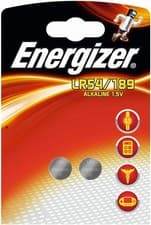 Image of Energizer Button Cell Battery 1.5 V LR54 189 Pack of 2