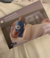 Image of Owlet Dream Sock Baby Heart Rate Oxygen Monitor New - Bedtime Blue
