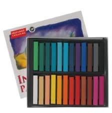 Image of Inscribe Artists Pastels - 24 Colours - Full Stick Size