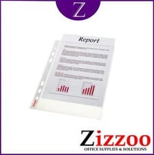 Image of A5 PUNCHED POCKETS IN 2 THICKNESS OPTIONS WITH FREE DELIVERY