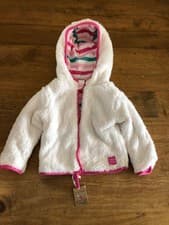 Image of Joules Baby Cosette Reversible Jacket 3-6 Months BNWT