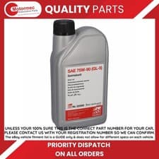 Image of Febi Bilstein 32590 Gear Oil SAE 75W-90 (GL-5) 1Ltr