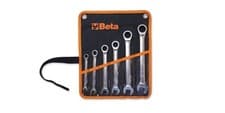 Image of Beta Combination Ratchet Spanner Set 6 Piece Metric, 8 - 19mm - 141/B6