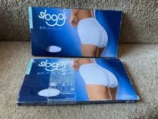 Image of Sloggi Basic Maxi Brief Womens Knickers - White - UK Size 16 x 2 Packs