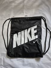 Image of Nike Heritage Bag Sack 12L Gym Drawstring Backpack Black Camouflage Print