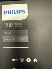 Image of Philips Hue Starter Kit 806 Bridge + 2 Smart Bulbs / White / Alexa Google