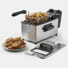 Image of VonShef Deep Fat Fryer 3L with Adjustable Thermostat 2000W