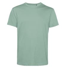 Image of Organic Cotton Mens T-Shirt Crew Neck Ringspun Short Sleeve Top Shirt B&C E150