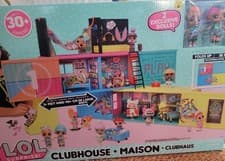 Image of Lol Surprise Clubhouse Maison With 30 + Surprises - Inc 2 Exclusive Dolls - BNIB