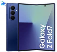 Image of Samsung Galaxy Z Fold7 Blue 1TB 16GB RAM Unlocked EXCELLENT Condition Warranty