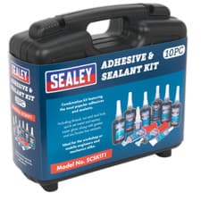 Image of Sealey SCSKIT1 10 Piece Mixed Adhesive & Sealant Kit Workshop Pack