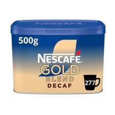 Image of NESCAFÉ Gold Blend Decaf Instant Coffee 500g Tin Free SHIP.