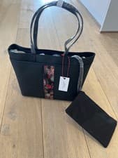 Image of Ted Baker Serena Large Black Shopping Tote Bag RRP £140