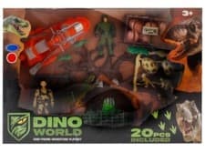 Image of Dinosaur World Dino Figure Adventure Playset