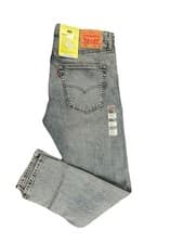 Image of Levi's Mens Blue Jeans 512 Slim Taper Fit W 36 L 32 1317G