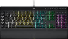 Image of CORSAIR K55 RGB PRO Membrane Wired Gaming Keyboard – IP42 Dust and Spill-Resista