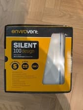 Image of Envirovent SIL100T 230/240V Bathroom Extractor Fan - White