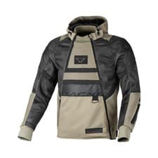 Image of Macna Rebelite Motorbike Motorcycle Textile Jacket Black / Camo / Taupe