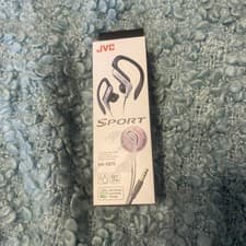 Image of JVC HA-EB75 RP In-Ear Sweat Resistant Sports Headphones with Adjustable Clip