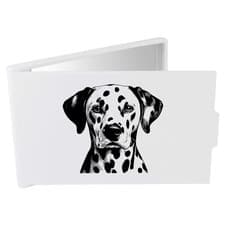 Image of 'Dalmation Dog Portrait' Compact / Travel / Pocket Makeup Mirror (CM00045199)