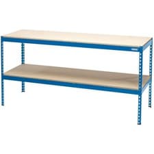 Image of Draper Steel Workbench 1800 x 600 x 900mm Maximum working load 200kg 24913