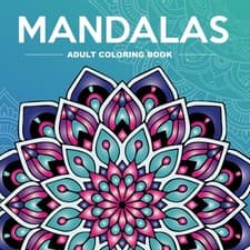 Image of Mandalas Adult Coloring Book: Featuring 50 unique, single-sided designs for str