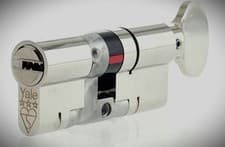 Image of Yale Platinum 3 STAR EURO Cylinder Lock (Thumbturn) YS3-3545 NT 35/45mm (3 KEYS)