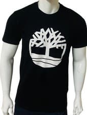Image of TIMBERLAND SHORT SLEEVE CREW NECK BRAND NEW BIG LOGO T-SHIRT