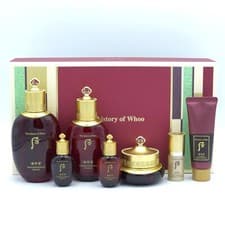 Image of The history of Whoo Jinyulhyang Special 3pcs Set 7 Items Anti Aging K-Beauty
