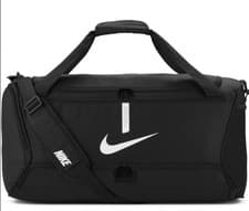 Image of New with Tags Nike Brasilia Black White Gym Training Duffle Bag Holdall 40L