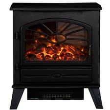 Image of Focal Point ES3000 Black Electric Stove 510mm x 560mm