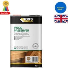Image of Long Lasting Protection Wood Preserver – 5L Dark Oak for Interior & Exterior Use