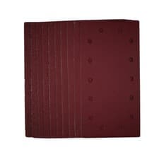 Image of DRAPER 1/2 Sanding Sheets with Hook and Loop, 115 x 230mm, Assorted Grit (Pack o