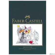 Image of Faber-Castell Sketch Pad Paper A4 160gsm 40 Sheets For Drawing And Sketching