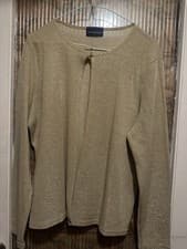Image of Gold Shimmer Cardigan / Evening Top