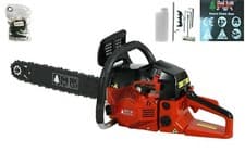 Image of Petrol Chainsaw 58cc 20 " M&R BRAND Easy Recoil Starter with Extra Chain