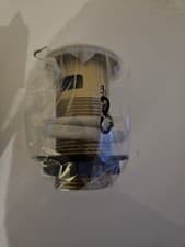 Image of Pop Up Basin Waste - brushed brass - Slotted