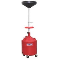 Image of Sealey Gravity Discharge Mobile Oil Drainer 80L AK80D