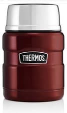 Image of Thermos King Flask Vacuum Insulated Food Flask 470ml, Red