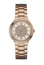 Image of Brand New GUESS Madison W0637L3 Ladies Watch Rose Gold Bracelet(needs a battery)
