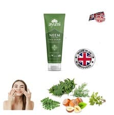 Image of New Neem & Tea Tree cleansing Exfoliating Facial Scrub for normal to oily skin