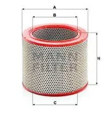 Image of Air filter Filter Insert C 21 138/1 MANN-FILTER